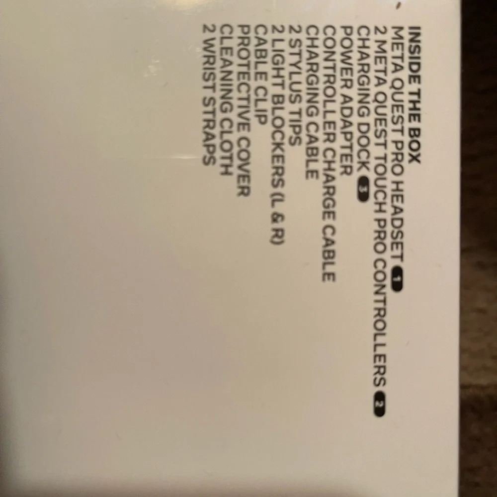 Brand new Meta Quest Pro